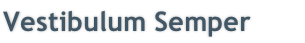 Vestibulum Semper 